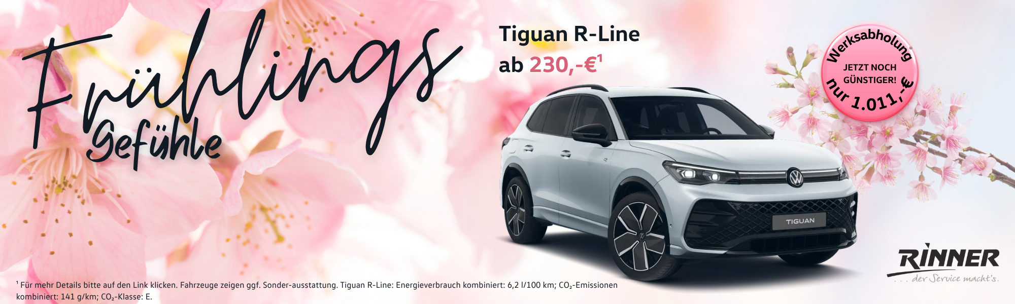 Tiguan R-Line 1,5 l eTSI OPF | 110 kW (150 PS) 7-Gang-Doppelkupplungsgetriebe DSG